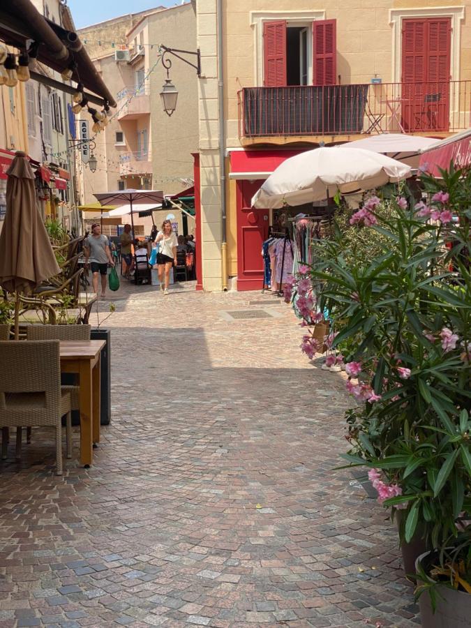 T2 Coquet Le Lavandou Plein Centre Vue Mer Exceptionnelle. Apartment Luaran gambar